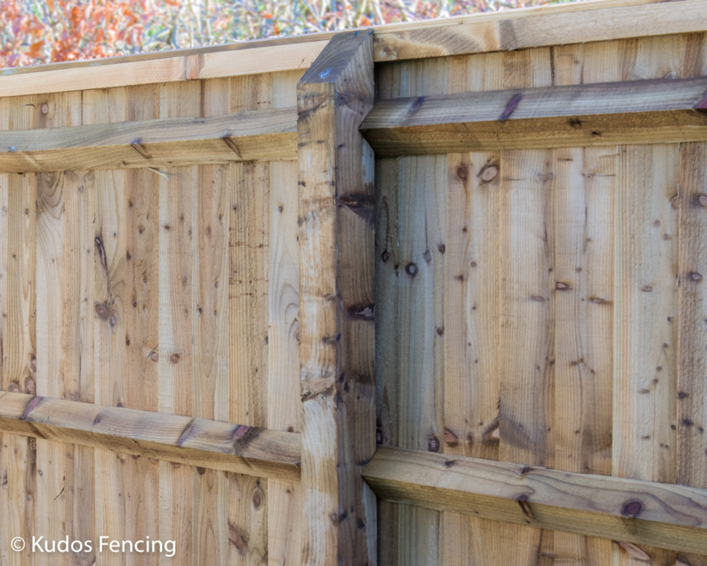 Kudos Fencing Notched Fence Post